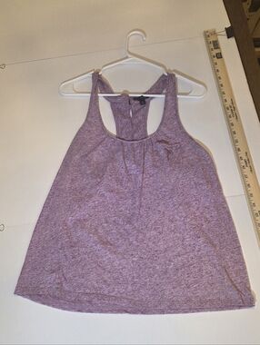 Heathered Purple Racerback Tank Top